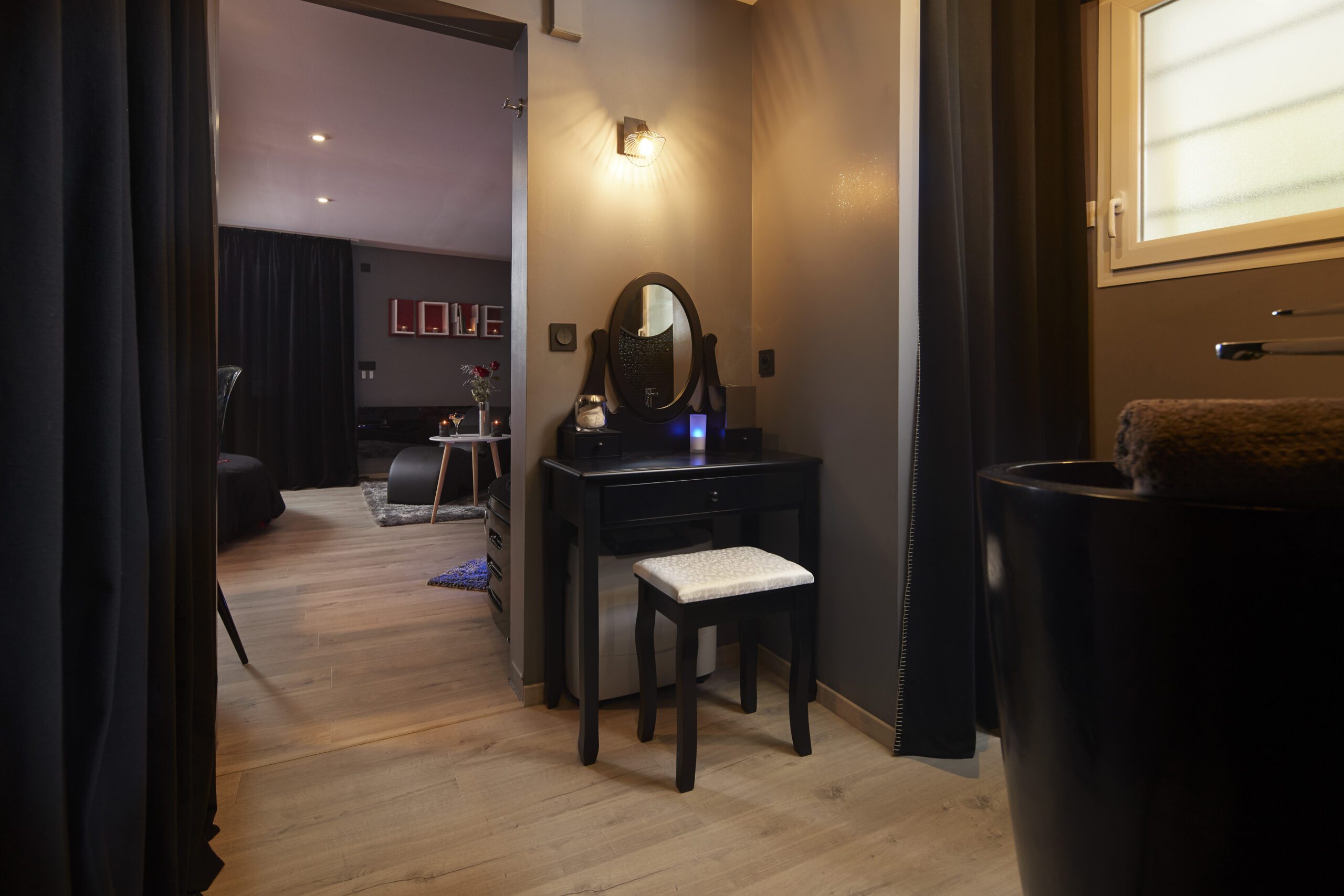 Coiffeuse élégante